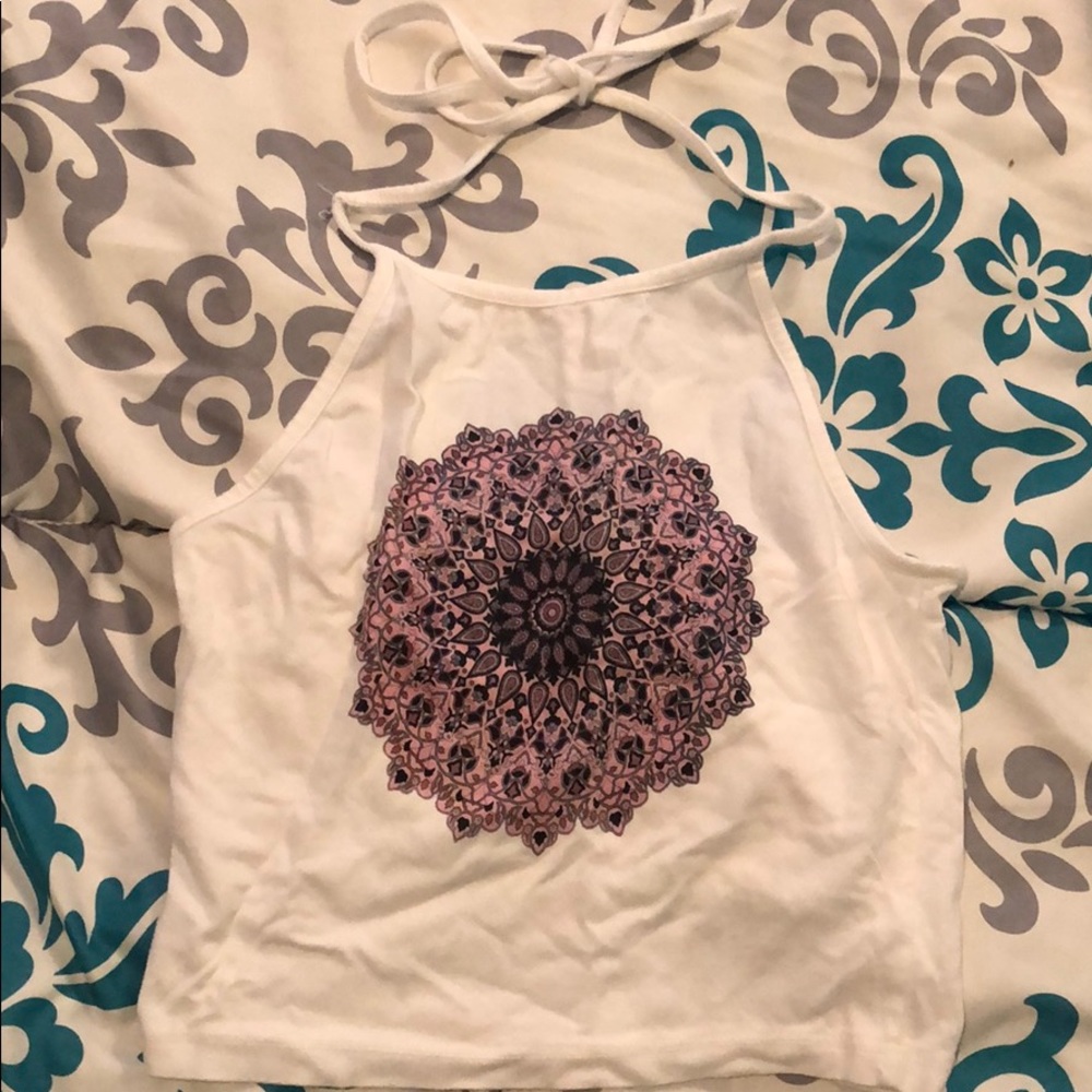 halter top crop top